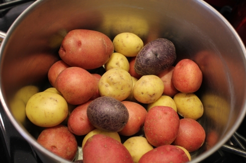 Uncooked Little Potatoes
