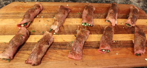Rolled and Stuffed Steaks