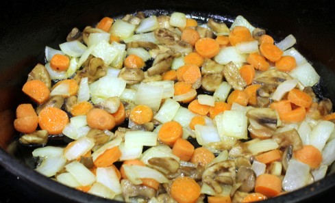 Carrots, Onions, and Mushrooms